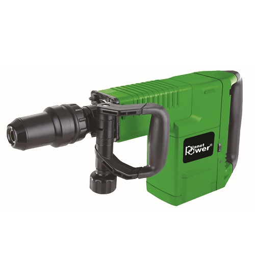 Planet Power PDH11E Green Powerful Demolition Hammer, 1500 W, 900 - 1890 bpm